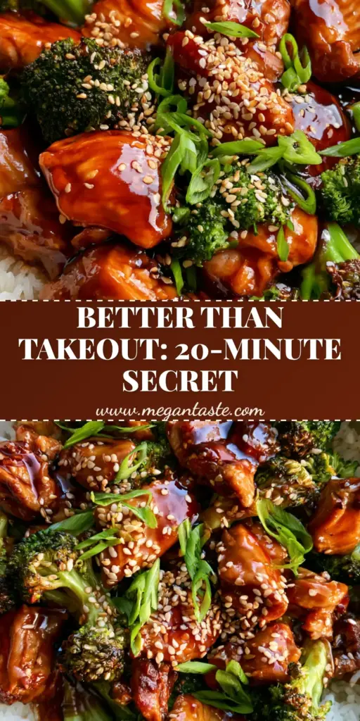 A handheld smartphone photo of Teriyaki Chicken With Broccoli in a ceramic bowl, showing juicy chicken in mahogany glaze and emerald broccoli with charred tips over jasmine rice.
