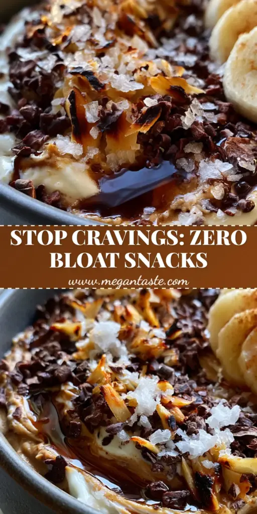 A decadent midnight snacks bowl with a thick almond butter swirl in Greek yogurt, topped with charred almonds and glossy honey in a charcoal bowl.