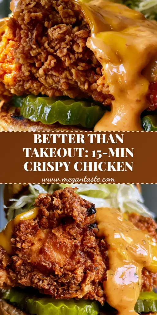 Chicken Sandwiches with Extra-Crispy Air-Fried Chicken and Spicy Chipotle Aioli 3 A handheld gourmet crispy chicken sandwich with jagged panko breading, melted cheddar cheese, and spicy chipotle aioli dripping down the side. (chicken sandwiches)